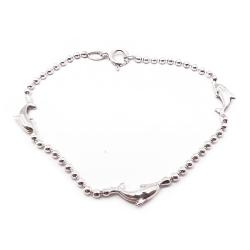 Tuotekuva Hopeinen delfiini palloketju 18cm