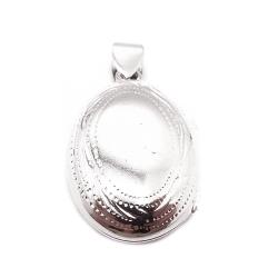 Tuotekuva Hopeinen medaljonki riipus
