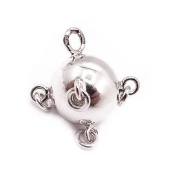 Tuotekuva Hopeinen komsiopallo-riipus