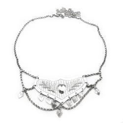 Tuotekuva Puulavesi levyriipus 62cm, hopea