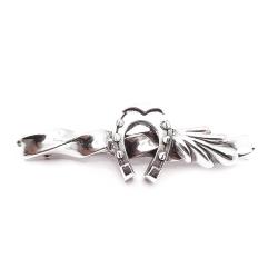 Tuotekuva Hopeinen Hevosenkenkä rintaneula v.1893