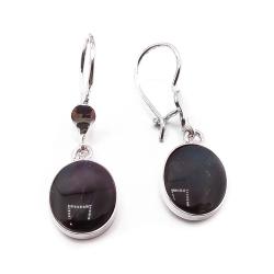 Tuotekuva Hopeiset spectroliitti korvakorut