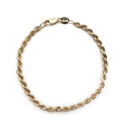 Tuotekuva Kultainen cordell ranneketju 16,5cm lev.3mm
