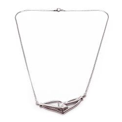 Tuotekuva Hopeinen kaulakoru cz  45cm