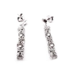 Tuotekuva Hopeiset korvakorut punottu