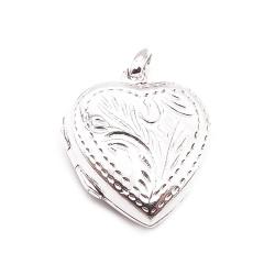 Tuotekuva Hopeinen sydän medaljonki