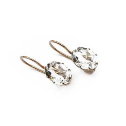Tuotekuva Kultaiset zirkonia korvakorut roikkuvat