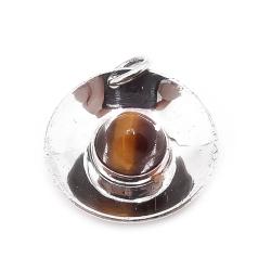 Tuotekuva Hopeinen tiikerinsilmä riipus