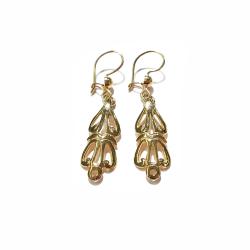 Tuotekuva 18K Kalevala Aurinkoleijona korvakorut