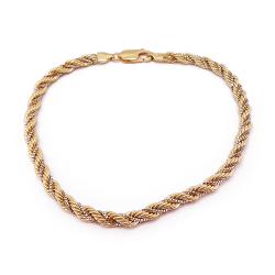 Tuotekuva Kultainen cordell-ranne vk-venetsia 19,5cm