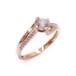 Tuotekuva 8k sormus kirkas kivi