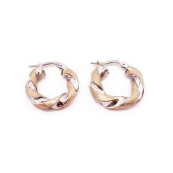 Tuotekuva Kelta-/valkokultaiset kierrerenkaat