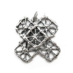 Tuotekuva Pentti Sarpaneva Pitsi riipus v.-75 Turun Hopea