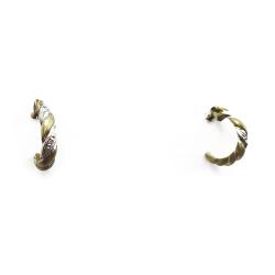 Tuotekuva Tim kierteiset rengastappi korvakorut 0,02ct