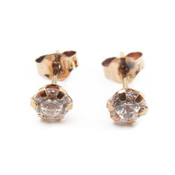 Tuotekuva Kultaiset korvanapit,kirkkaat kivet