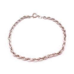 Tuotekuva Hopeinen cordell-ranne 19,5cm