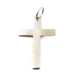 Tuotekuva Valkokultainen risti, sileä