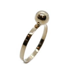 Tuotekuva sormus pallolla