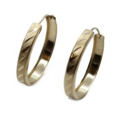 Tuotekuva Kuvioidut rengas korvakorut