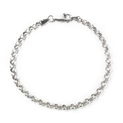 Tuotekuva Hopeinen papuketju, 20,5cm