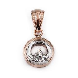 Tuotekuva Kultainen Ailion timanttiriipus kk-vk 0,045ct Einari Ailio