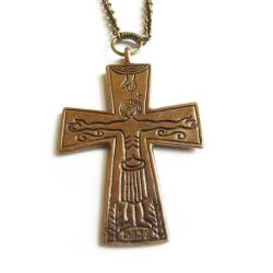 Tuotekuva Kalevala Korun Ristiriipus, pronssia, 80 cm