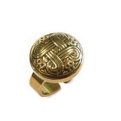 Tuotekuva Kalevala Koru Hannunvaakuna sormus koko 17,50 mm pronssi