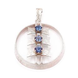 Tuotekuva Hopeinen sinikivinen riipus v.-70