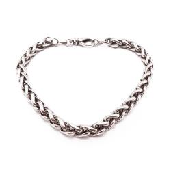 Tuotekuva Hopeinen tähkä-ranneketju 19,5cm