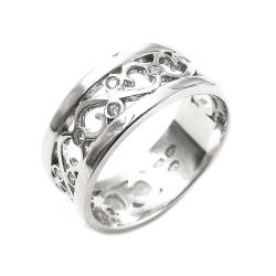 Tuotekuva Princess Freja timanttisormus 0,11ct valkokulta,17,25mm