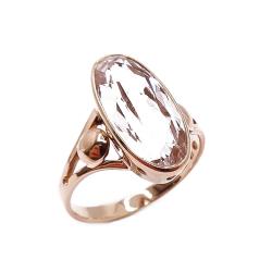 Tuotekuva Kultainen kirkaskivinen sormus 19,5mm v.-84