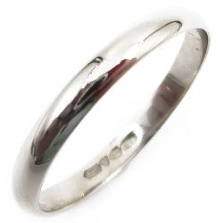 Tuotekuva 18k Valkokultainen 2mm sormus 15,75mm