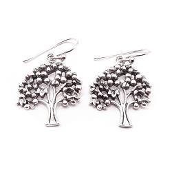 Tuotekuva Hopeiset elämänpuu korvakorut