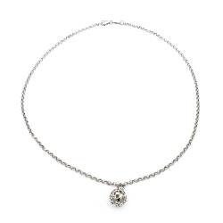 Tuotekuva Hopeinen Leppäkerttu riipus 45cm Liisa Vitali