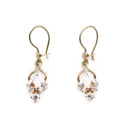 Tuotekuva Kultaiset korvakorut kirkkaat kivet