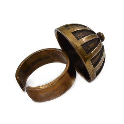 Tuotekuva Kalevala korun pronssi sormus 1434 koko 16-, pronssi