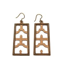 Tuotekuva Kalevala Korun Luistarin viikinkihelat korvakorut, pronssi