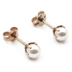 Tuotekuva Kultaiset helmi korvakorut 5mm