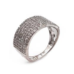 Tuotekuva Valkokultainen timanttisormus 184kpl yht. 0.50ct W/Si 15 KJ