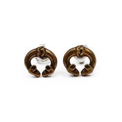 Tuotekuva Kalevala Koru Hirvenpää korvakorut pronssi