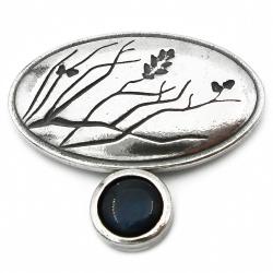 Tuotekuva Kalevala Koru Naisen voima riipus/solki spectroliitilla