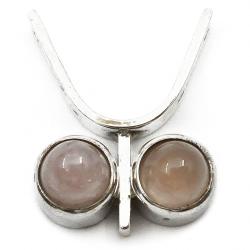 Tuotekuva Hopeinen Ruusukvartsi riipus