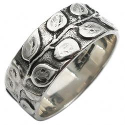 Tuotekuva Hopeinen Lehti Sormus 19,25mm v.-77