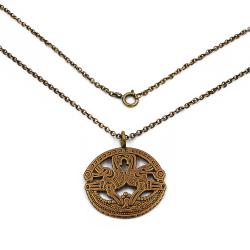 Tuotekuva Kalevala korun Kuhmoisten kukot kaulakoru pieni 60cm