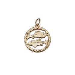 Tuotekuva kultainen horoskooppi kala RMV