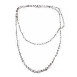 Tuotekuva Hopeinen papuketju 80cm