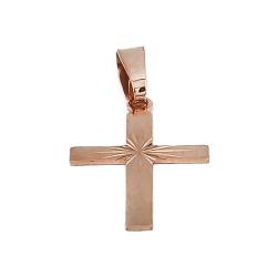 Tuotekuva Kultainen ristiriipus timanttileikattu Heinolan Kulta