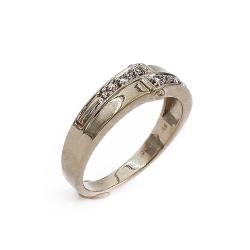 Tuotekuva Kultainen timanttisormus 4kpl yht. 0.04ct 16.5 1990 Kello-Suominen Ky