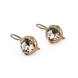 Tuotekuva Kultaiset roikkuvat korvakorut kirkkailla kivillä