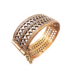 Tuotekuva Pronssinen Uskelan rannerengas Kalevala Koru Oy